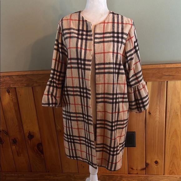 Burberry Jackets & Blazers - Plaid Checkered Coat